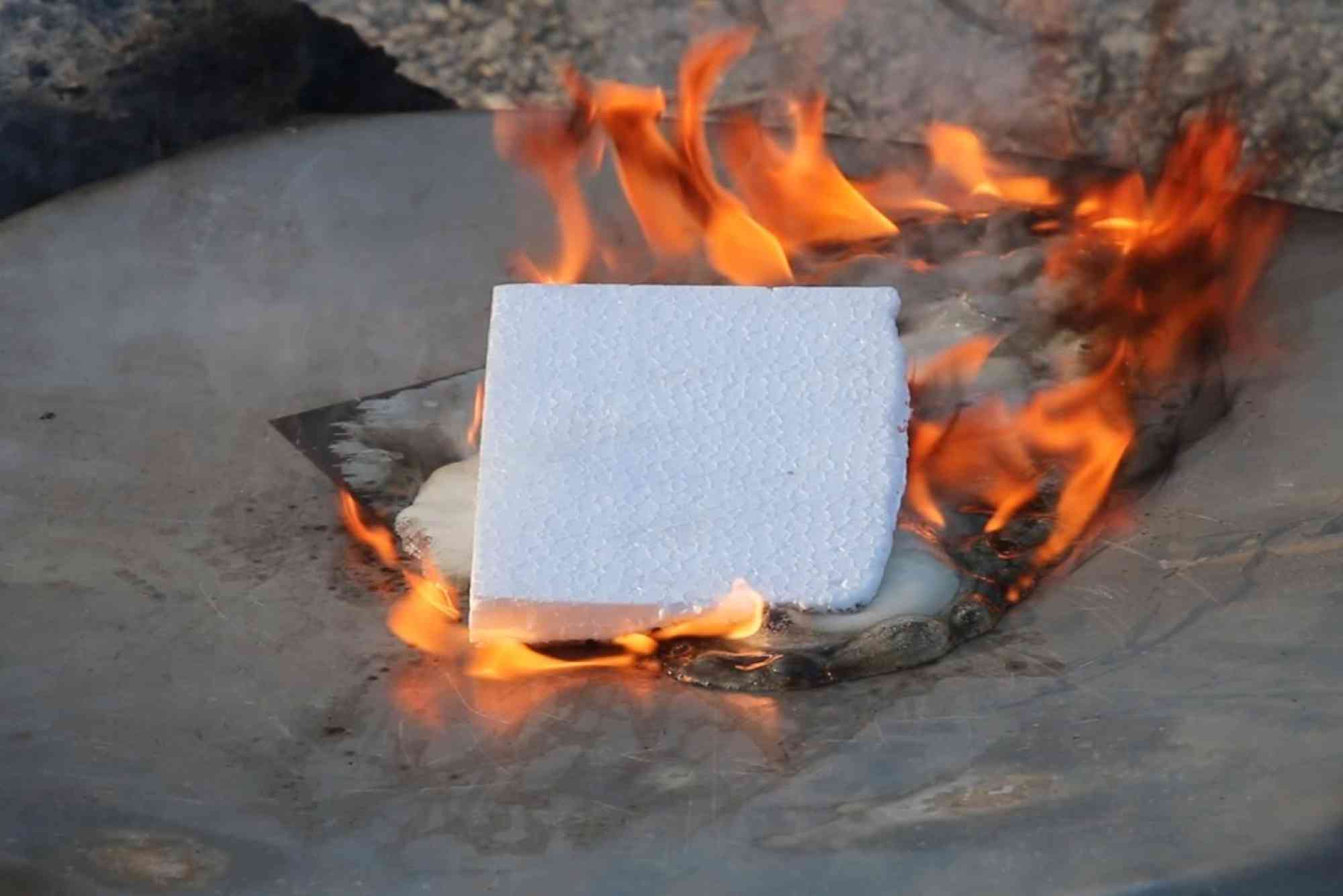 Can You Burn Styrofoam Packaging
