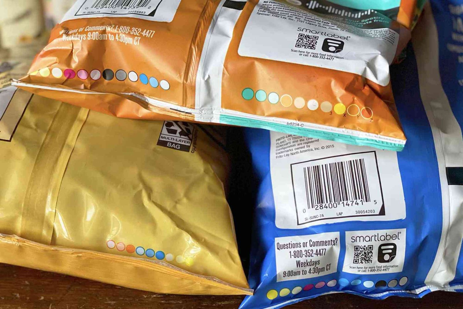 What Are The Color Dots On Packaging