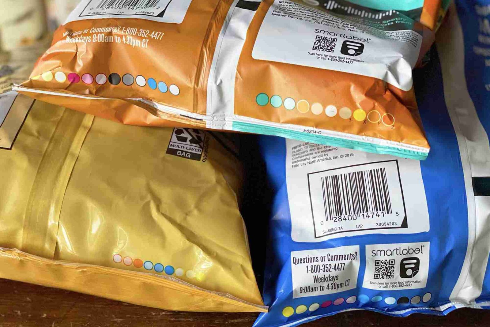 What Are Those Colored Dots On Packaging