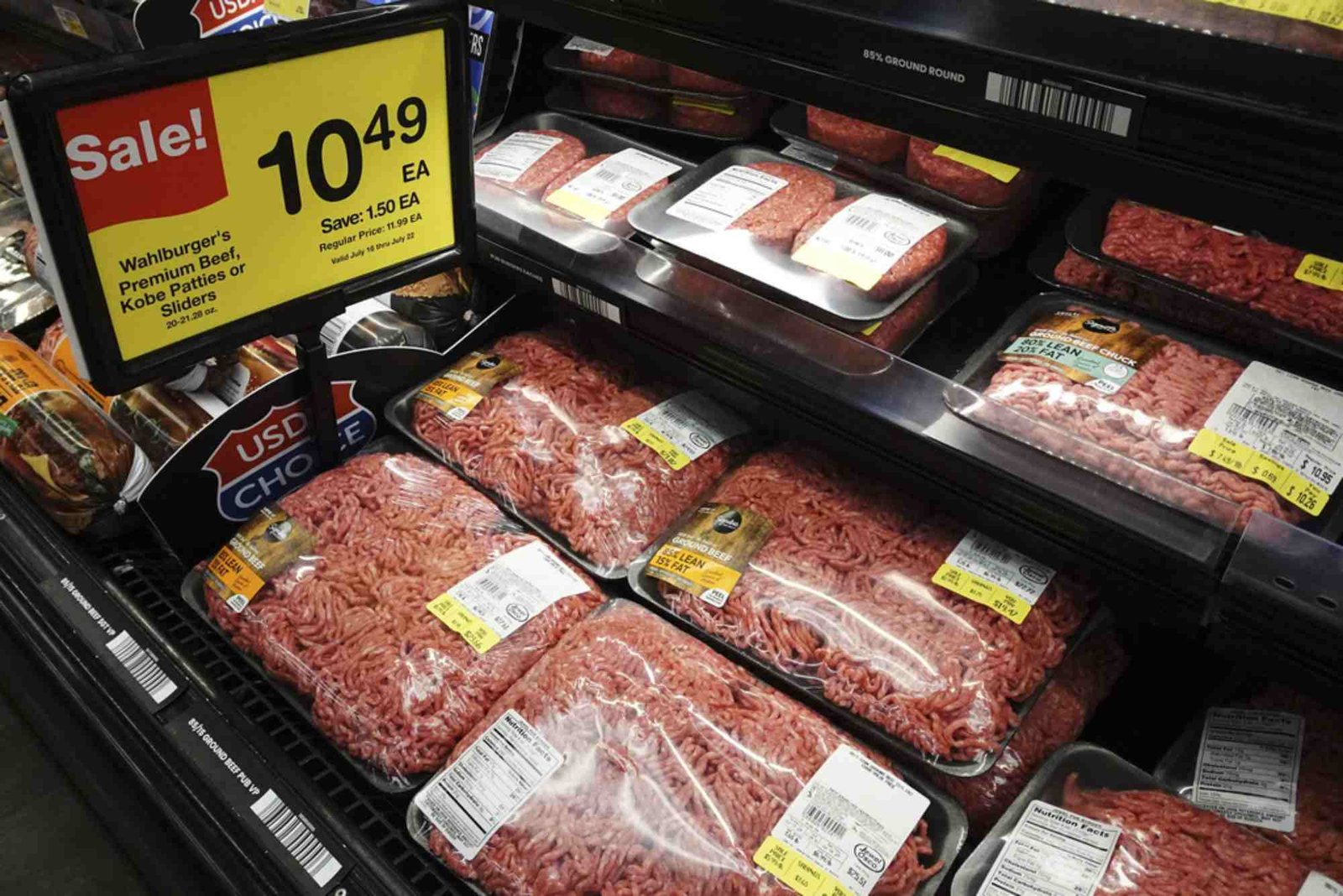 A USDA Sticker on the Packaging of Meat
