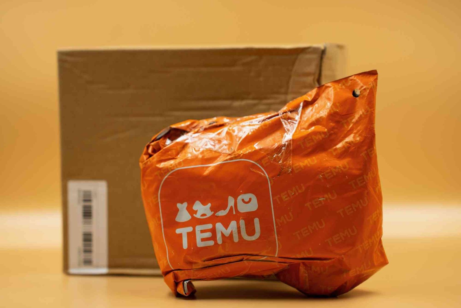what does temu packaging look like